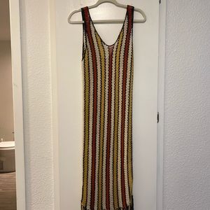 Summer maxi dress bathing suit slip on! Worn once!